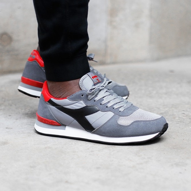 Diadora Camaro  灰/白/黑
