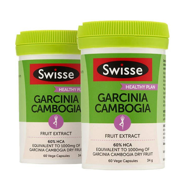 SWISSE藤黄果精华片60粒*2瓶