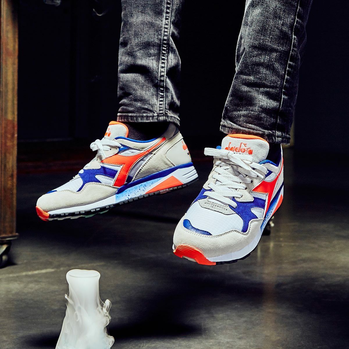 Diadora N9002  灰橙