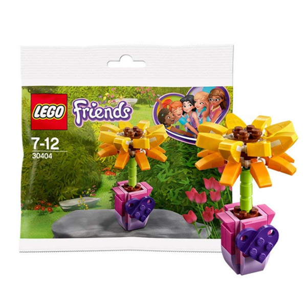 LEGO乐高拼插类玩具友谊之花30404