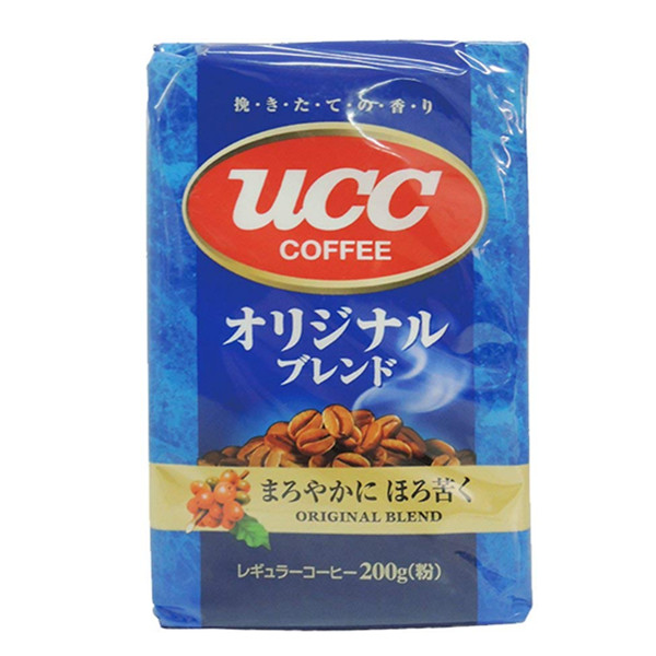 UCC悠诗诗原味综合焙炒咖啡粉200g(日本进口)