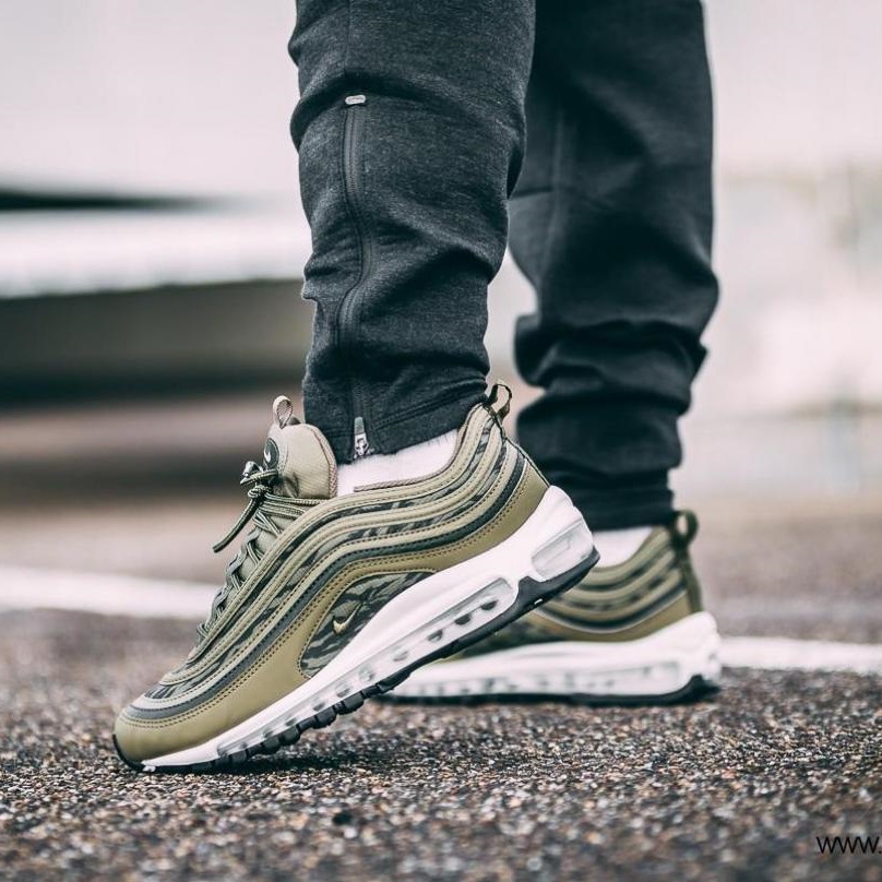 Nike Air Max 97 绿色迷彩