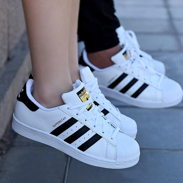 adidas Originals Superstar 白黑金标