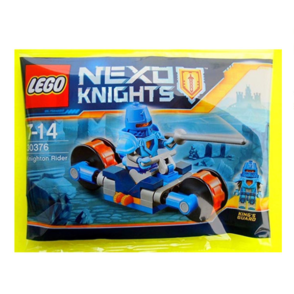 乐高Nexo Knights系列骑士王国摩托车骑手30376