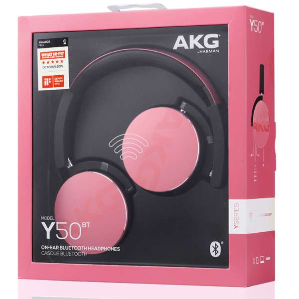 AKG/爱科技 Y50 BT 头戴式有线无线蓝牙通用耳机