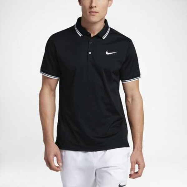 Nike 翻领POLO衫 830848   黑