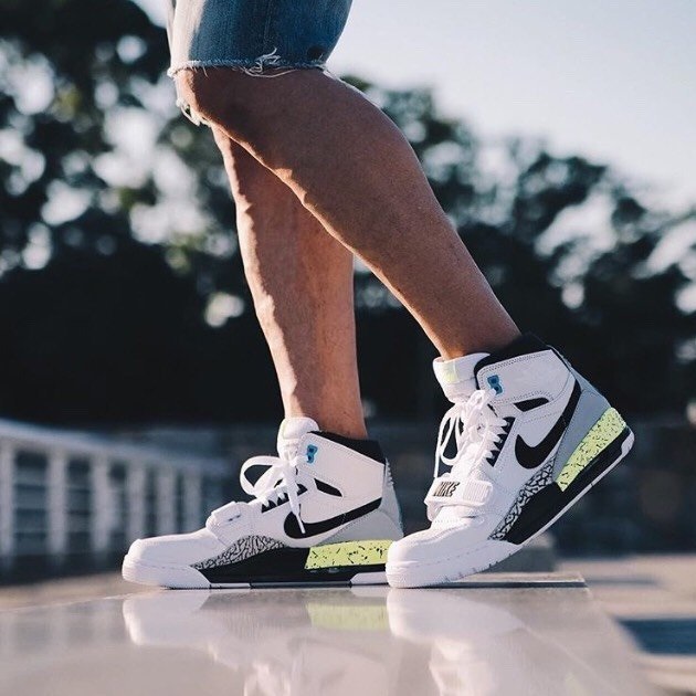 Air Jordan Legacy 312 白绿合体