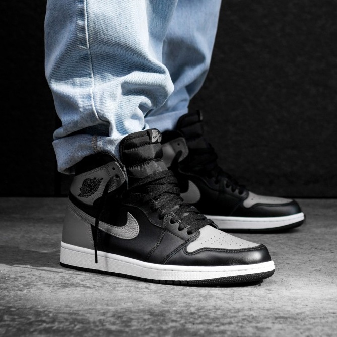 Air Jordan 1 Shadow 黑灰影子2.0