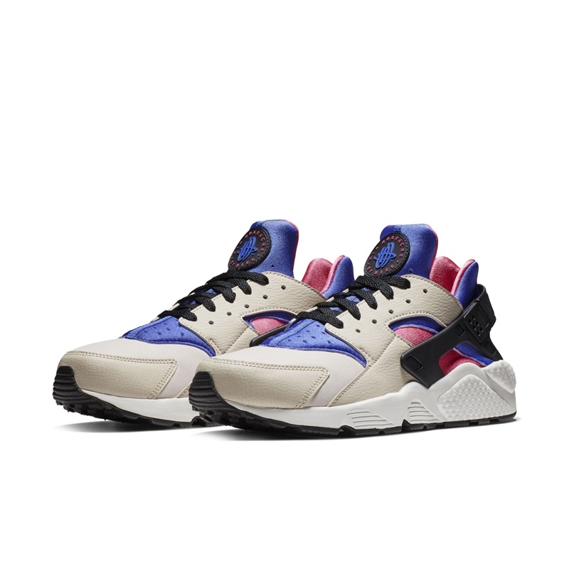 Nike Air Huarache  蓝粉卡其