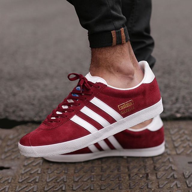 adidas Originals Gazelle  酒红