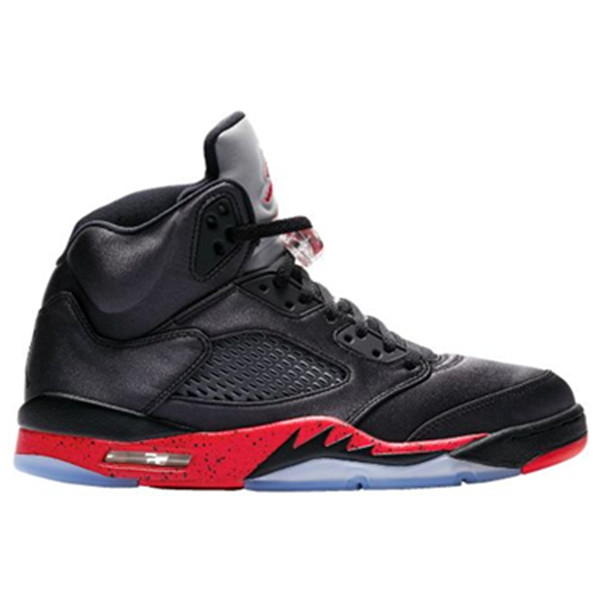 Air Jordan 5  黑紅絲綢