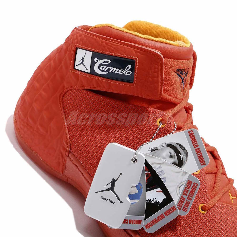 Jordan Melo M1.5  橘红