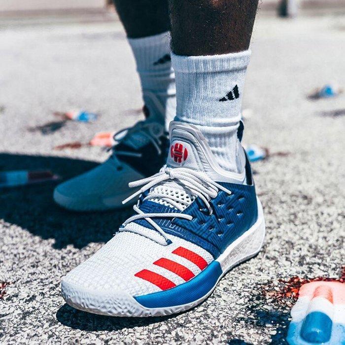 adidas Harden Vol.2 USA 白蓝