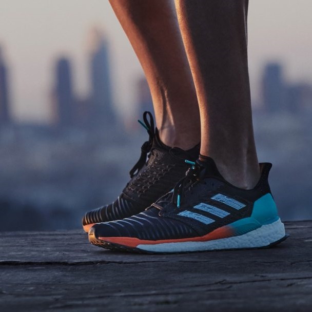 adidas Solar Boost  2018款/黑橙