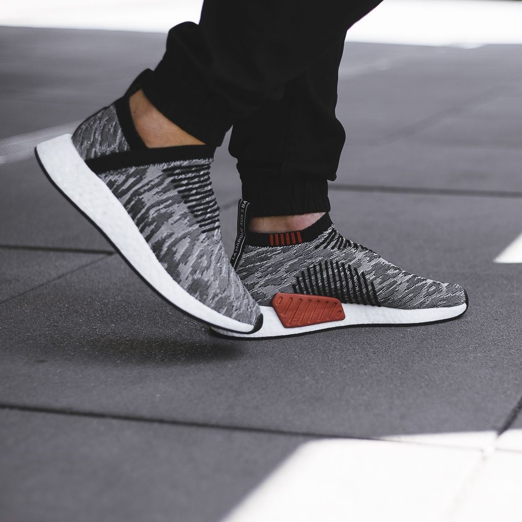 adidas Originals NMD CS2 黑灰条纹