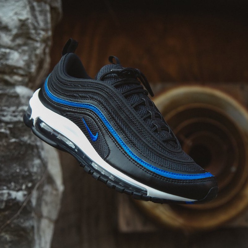 Nike Air Max 97 黑色/藍(lán)條