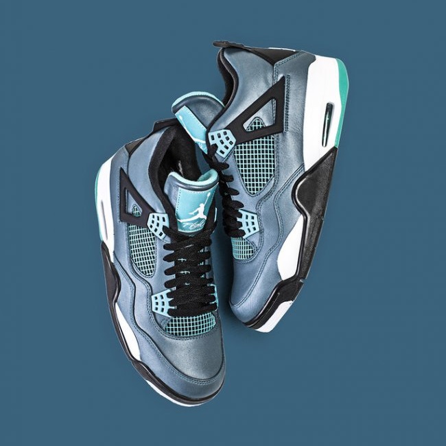 Air Jordan 4 Teal 湖水鸭