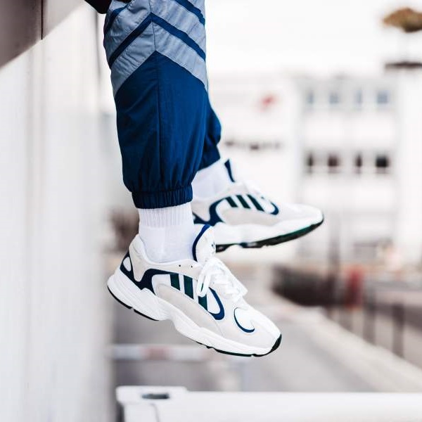 adidas Yung-1  灰白藏蓝