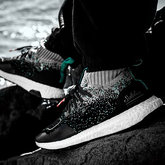 adidas Ultra Boost MID  灰蓝色