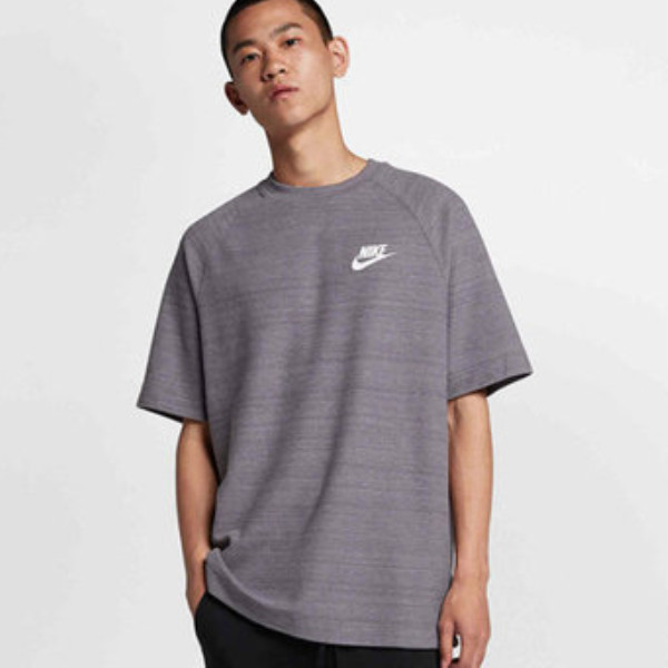 Nike 男子跑步T恤 AQ8400  灰