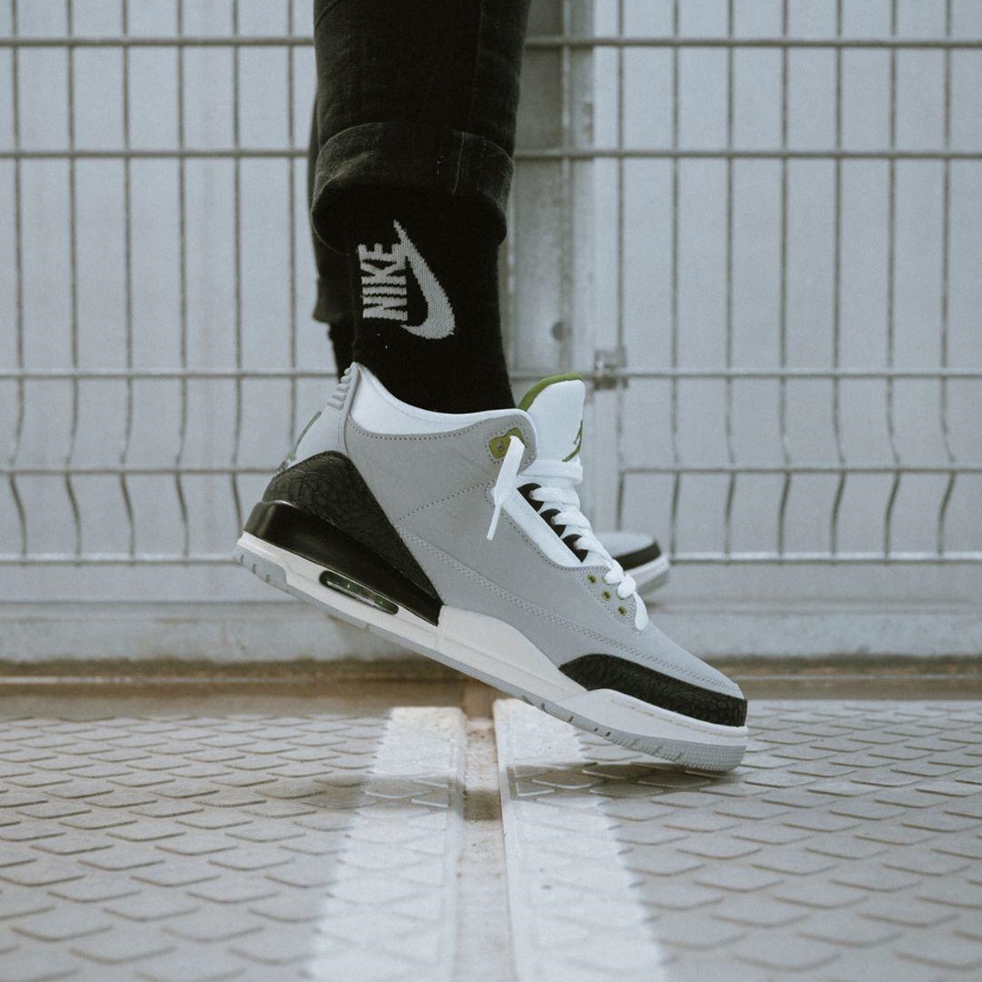 Air Jordan 3 Chlorophyll 叶绿素
