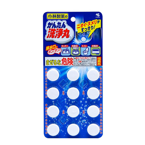 小林制药排水管清道夫12片*3