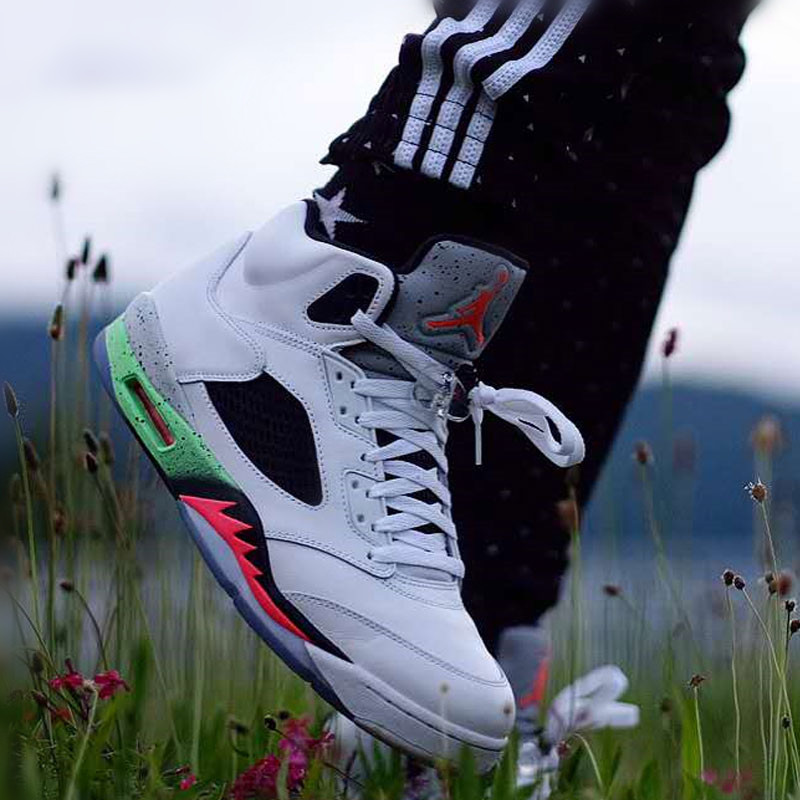 Air Jordan 5 Poison Green 毒液