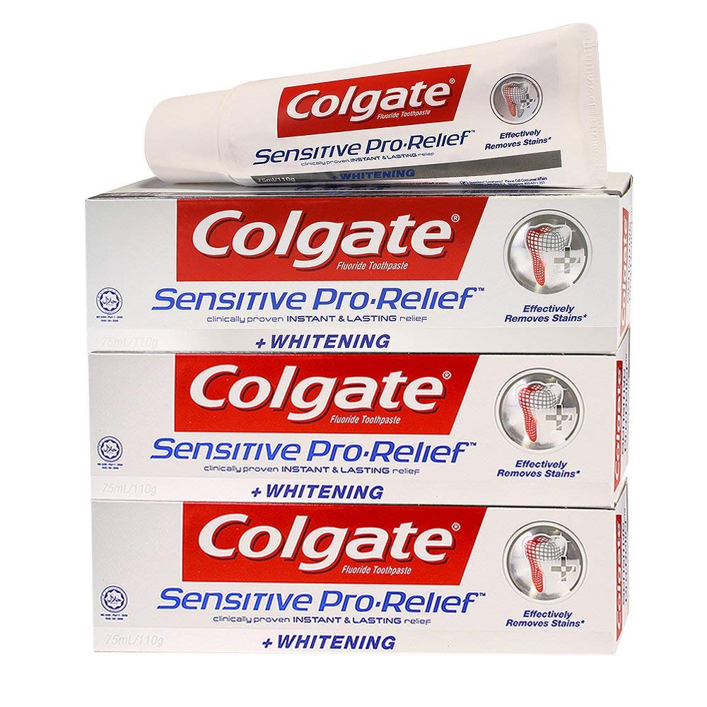 Colgate 高露洁 抗敏专家 美白 牙膏110g×3