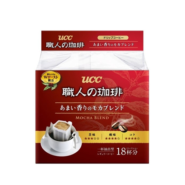 UCC悠诗诗滴滤式职人咖啡粉7g*18p