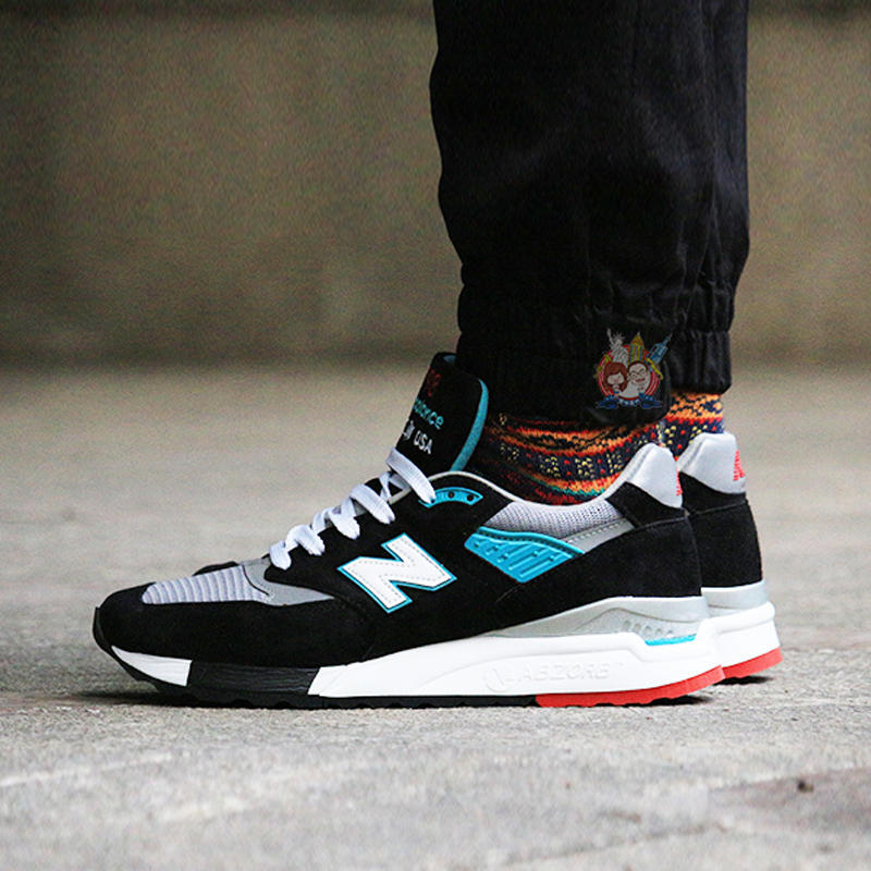 New Balance 998 黑\淡藍(lán)\灰