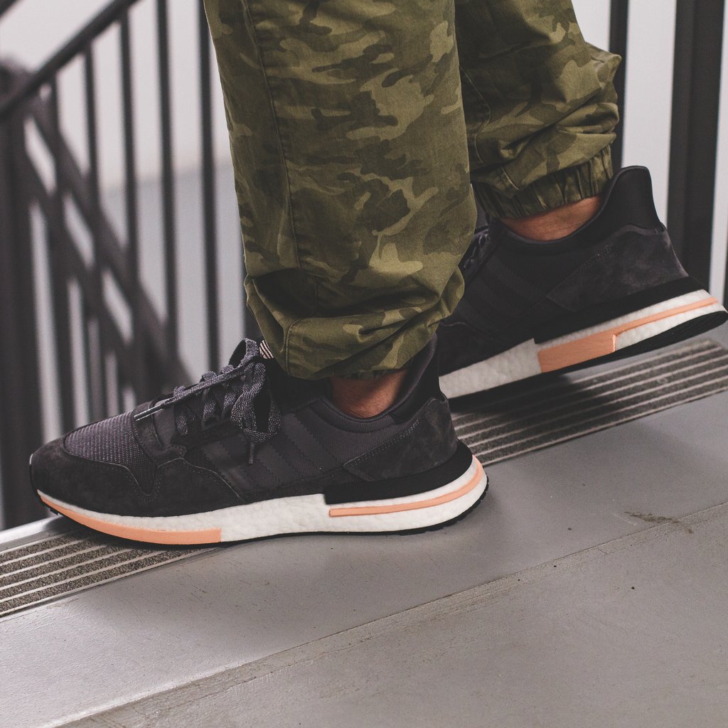 adidas Originals ZX 500 灰/白/粉
