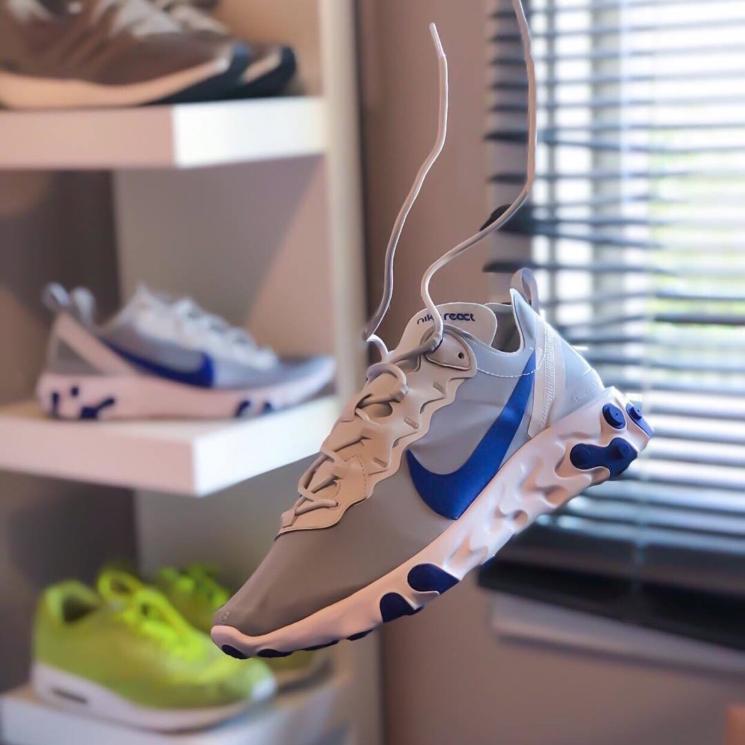 Nike React Element 55  灰蓝