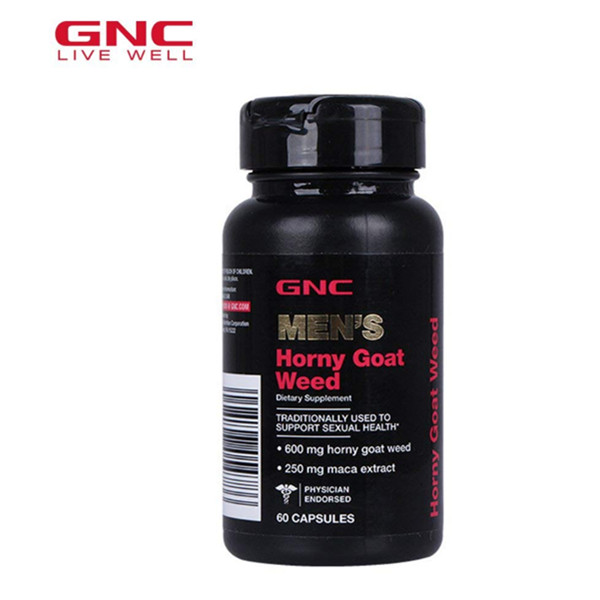 GNC健安喜淫羊藿山草精华胶囊 60粒（美国进口）