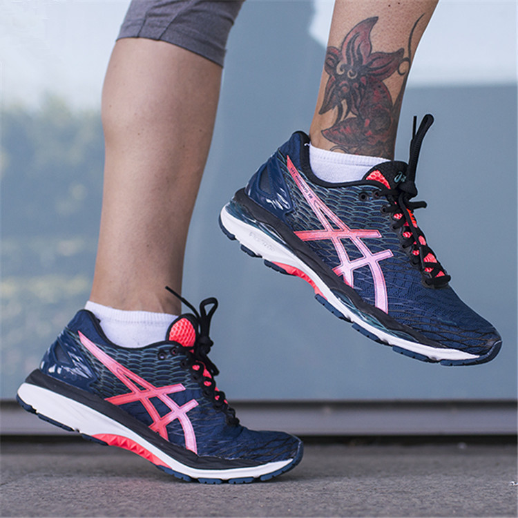 Asics GEL-Nimbus 18  墨蓝粉