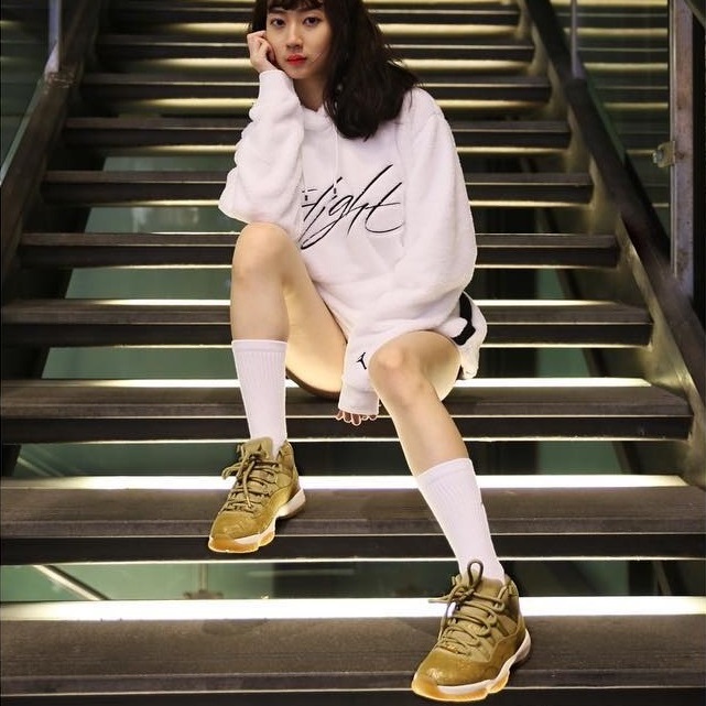 Air Jordan 11 Neutral Olive 金丝橄榄