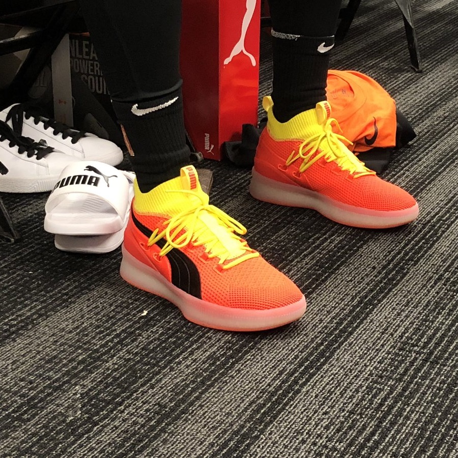 Puma Clyde Court Disrupt  亮橙