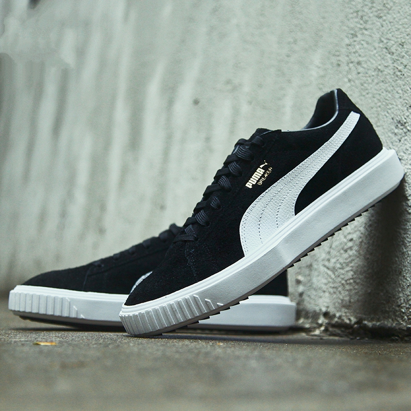 Puma Breaker LTHR  黑白麂皮