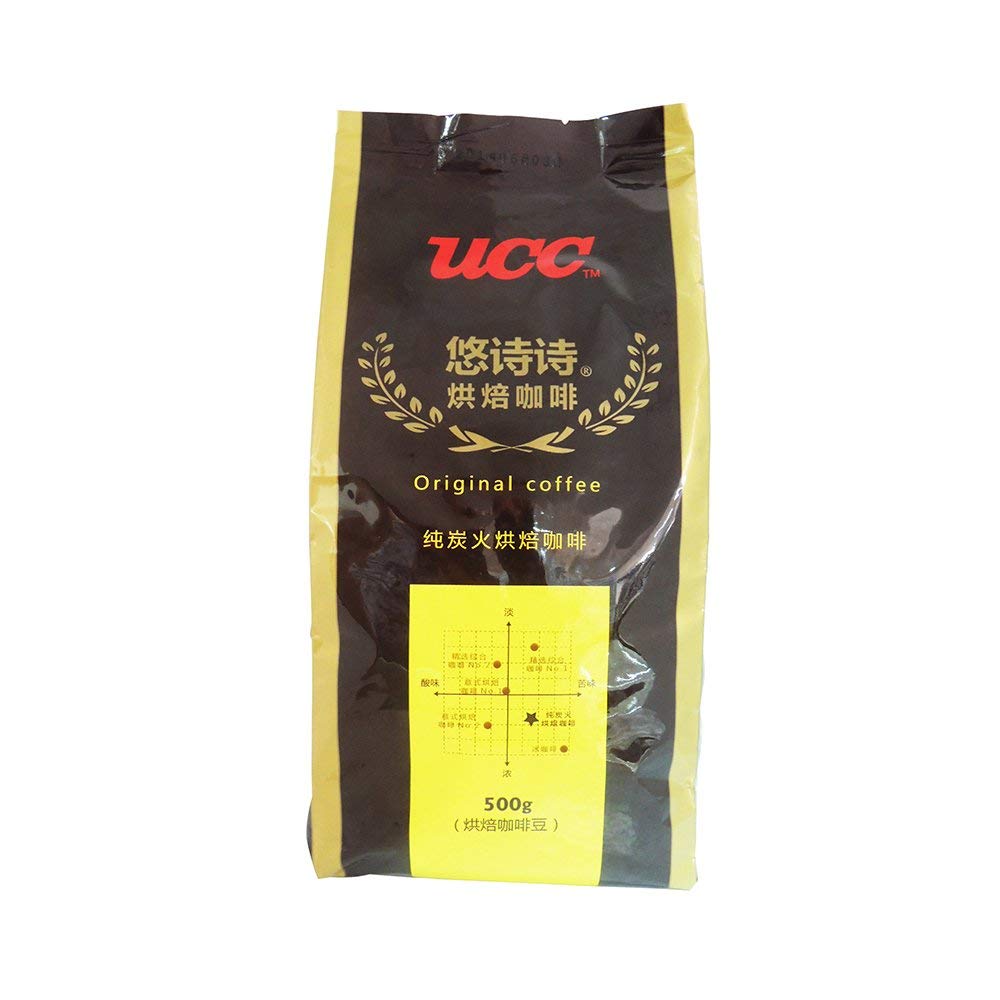 UCC 悠诗诗 纯炭火烘焙咖啡豆 500g