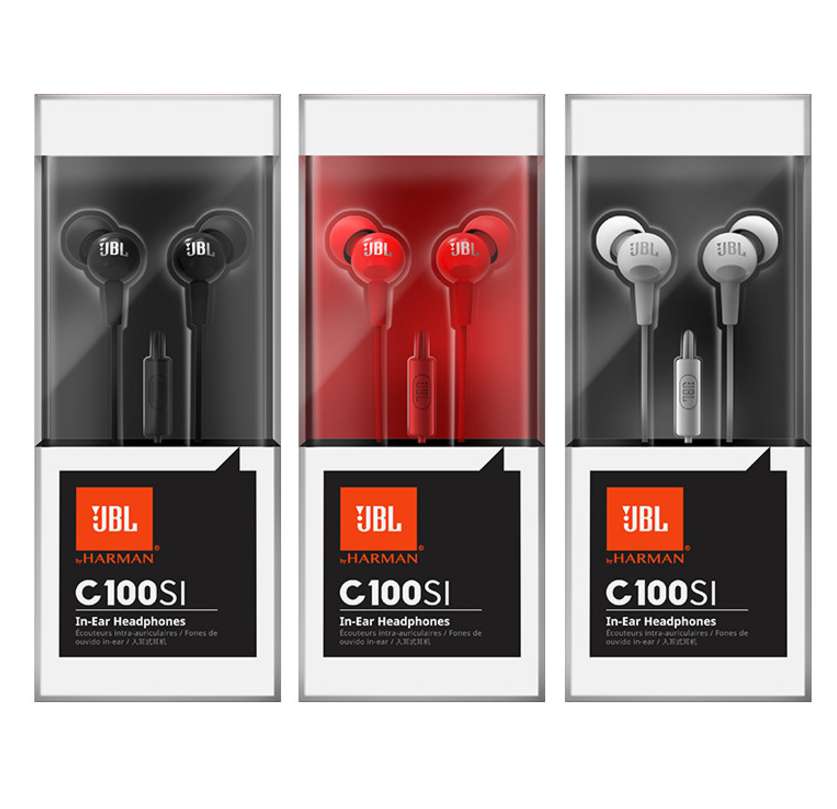 JBL C100SI 入耳式有线耳机