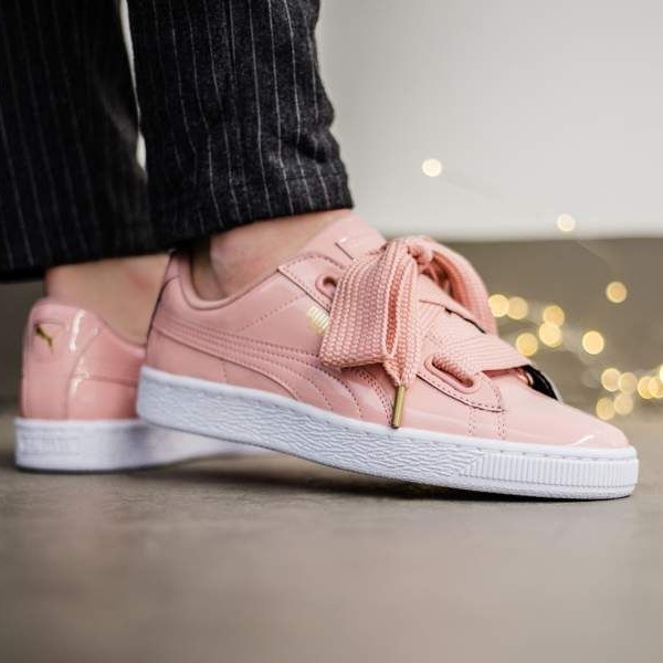 Puma Basket Heart  樱花粉