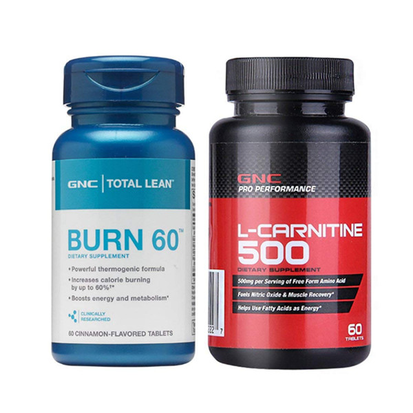 健安喜左旋肉碱运动加强型+Burn瓜拉纳科学燃脂