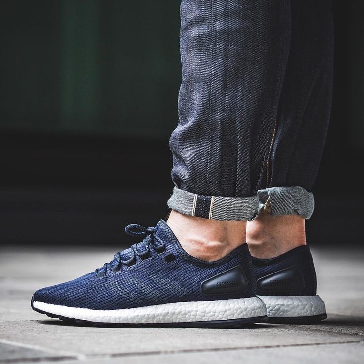 adidas Pure Boost 2017 藏蓝/黑底