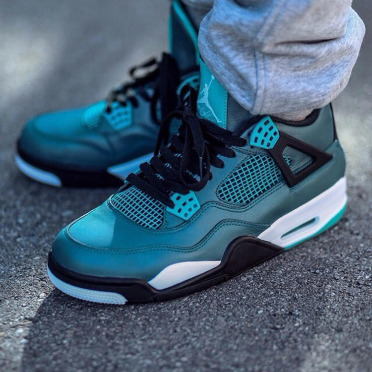 Air Jordan 4 Teal 湖水鸭