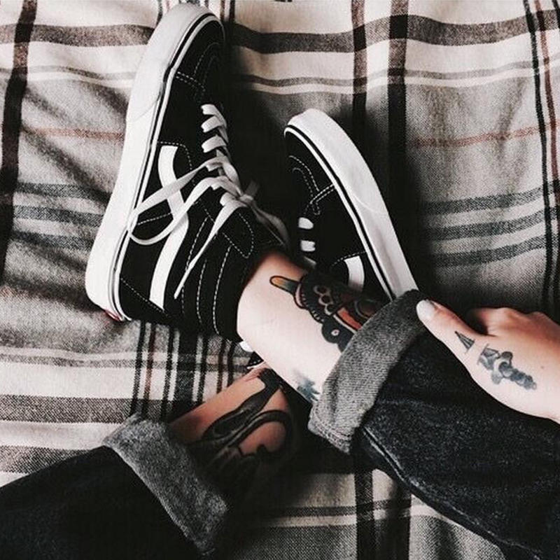 Vans SK8-Hi  Black 黑白