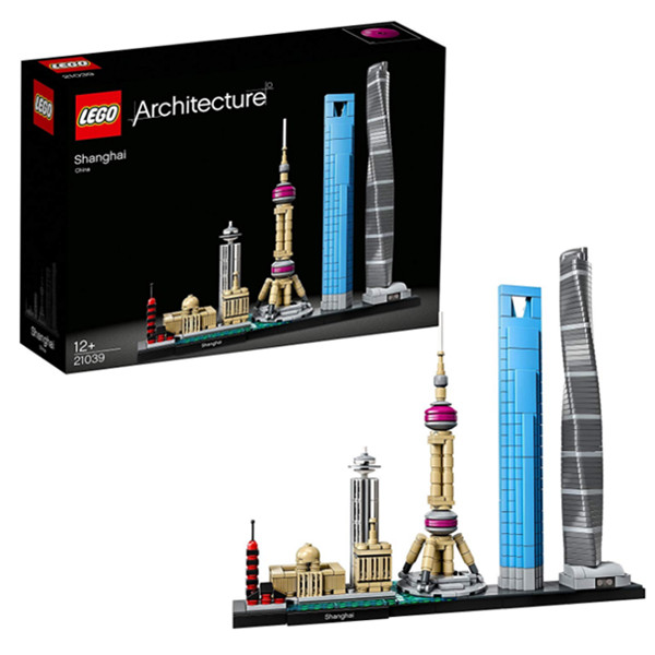 乐高建筑天际线系列：上海 21039