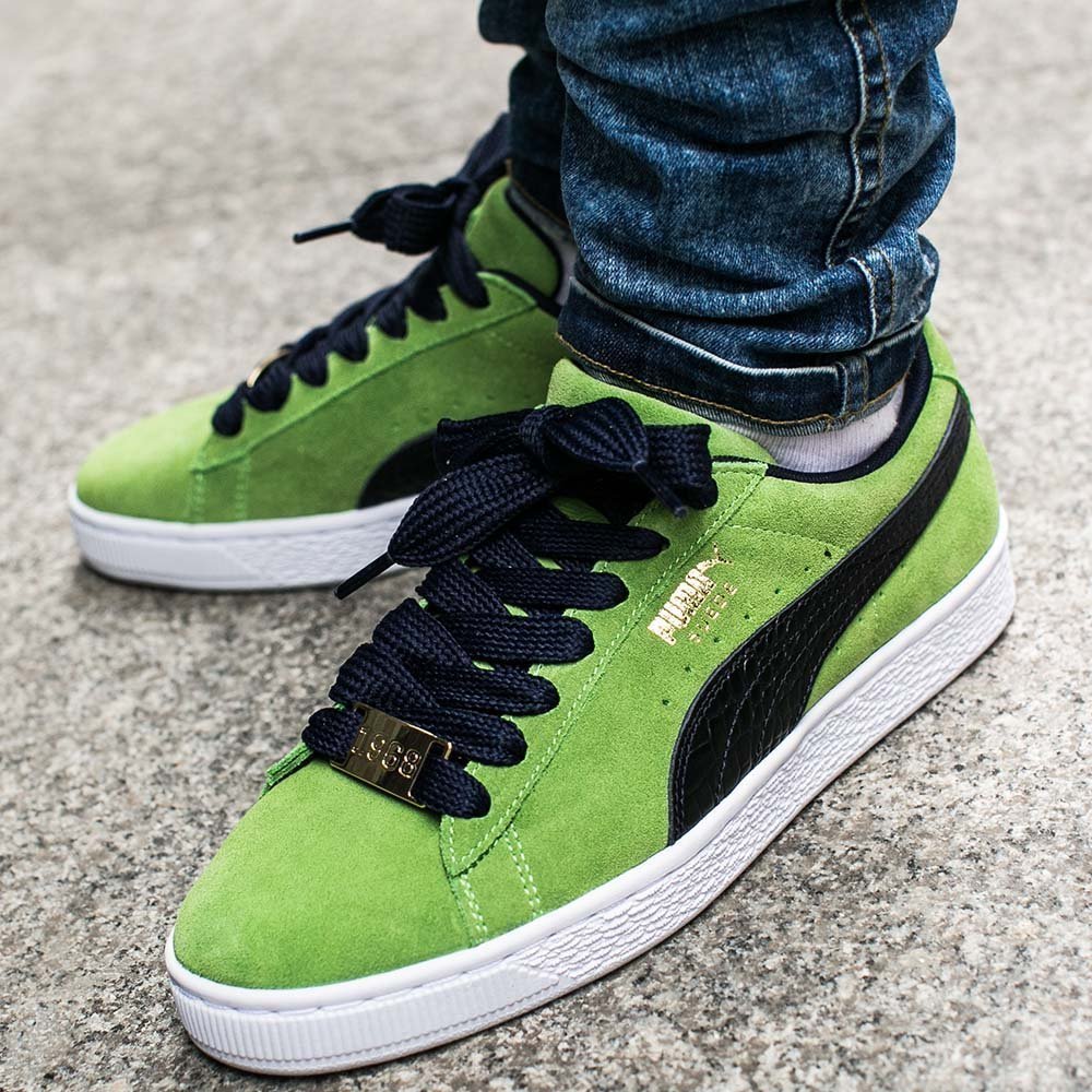 Puma Suede Classic 绿黑