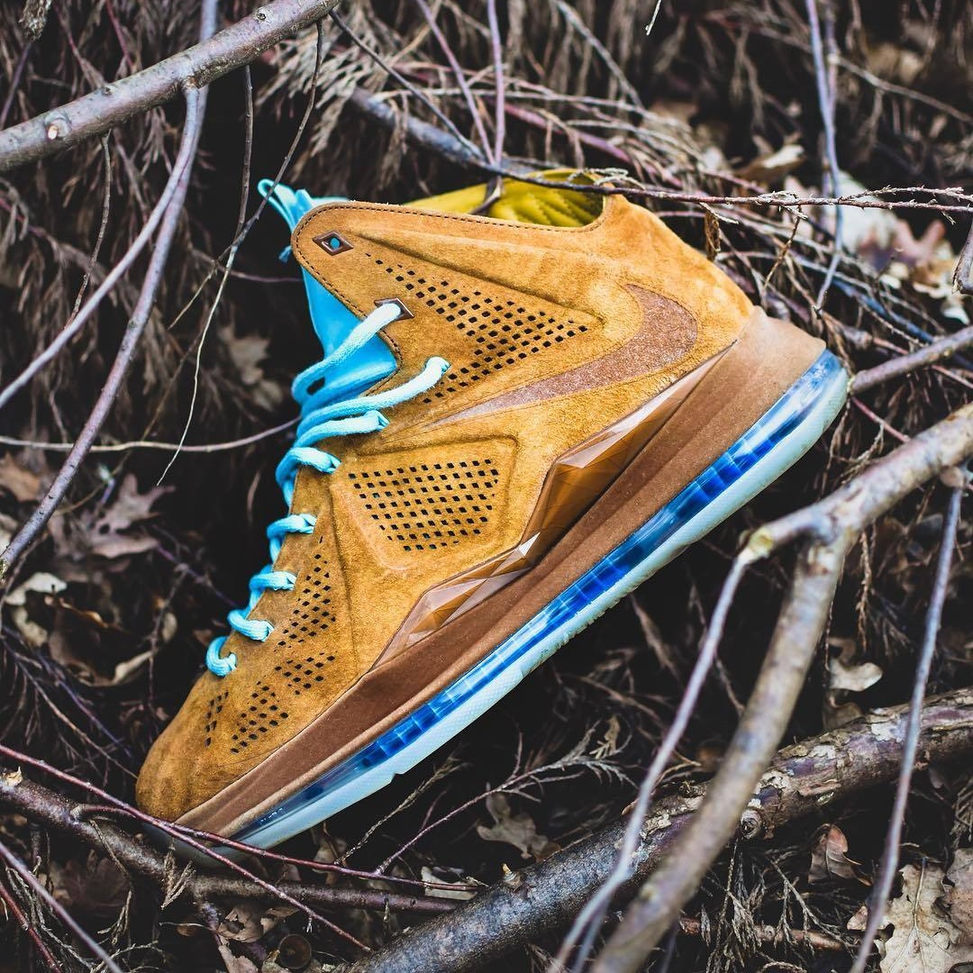 Nike LeBron 10 Hazelnut 麂皮榛子