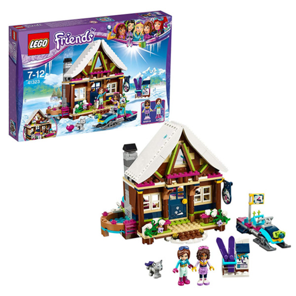 LEGO乐高好朋友系列滑雪度假村木屋41323