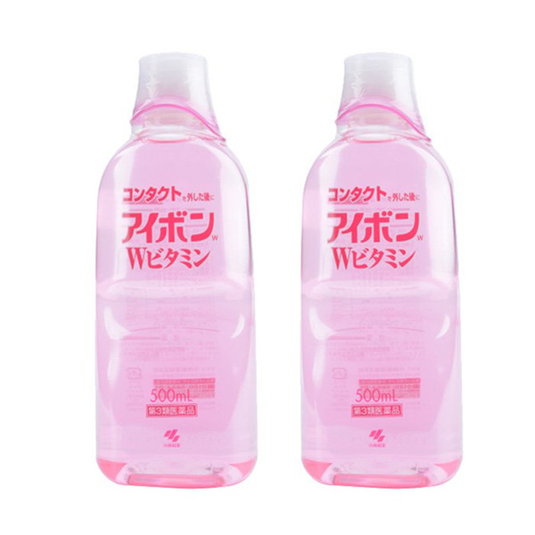 小林制药止痒清洁洗眼液500ml/瓶2瓶装