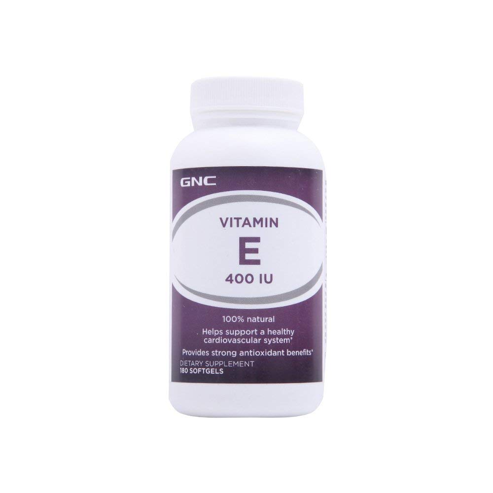 GNC 健安喜 天然维生素E 400IU软胶囊180粒